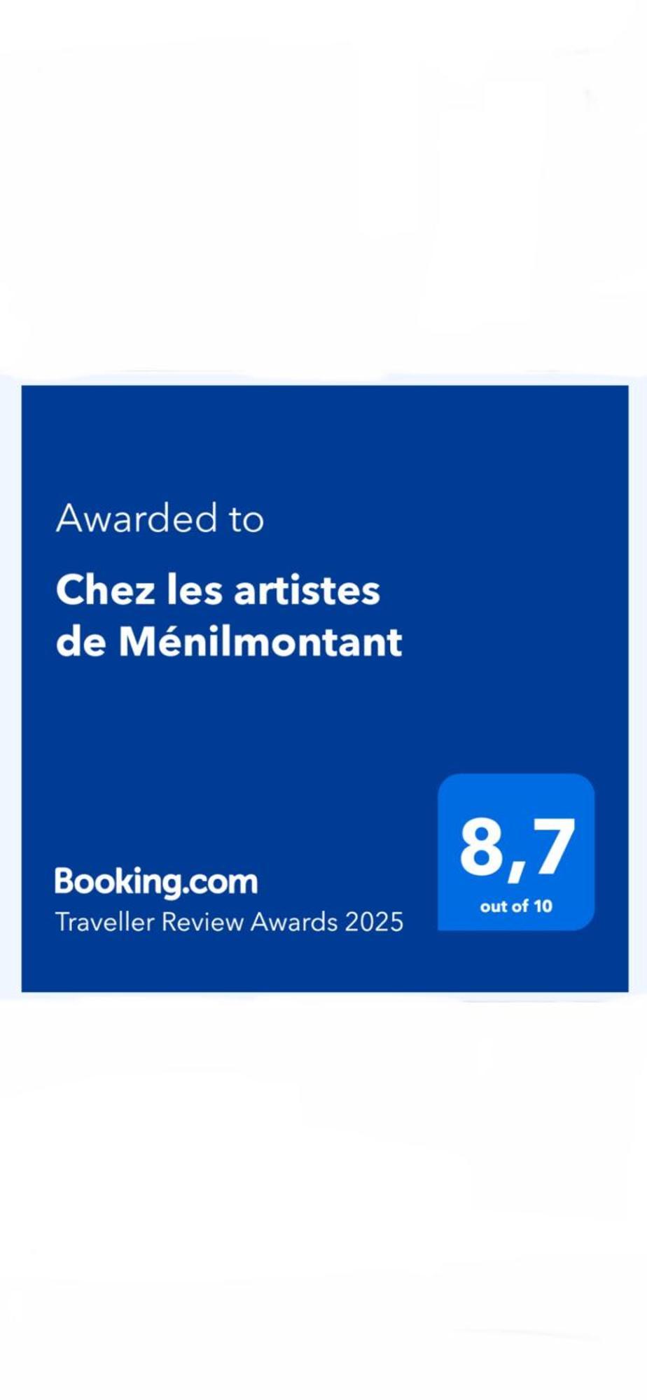 Chez Les Artistes De Menilmontant Apartment Paris Bagian luar foto